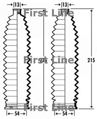 FIRST LINE fsg3352 -  Пыльник, рулевое управление